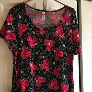 🖤❤️ LuLaRoe Minnie Mouse Classic T-Shirt - XL